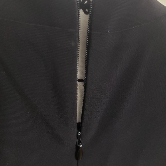 Black dress Cutout neck by Jones Studio Size 2 NWT - Picture 6 of 8